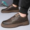 Men's shoes spring 2025 new trend versatile casual board shoes men's mid-help tooling shoes