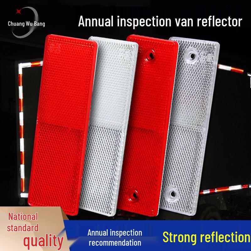 Truck Reflective Safety Strips for Vehicle Inspection