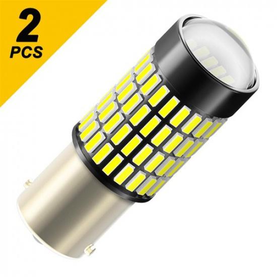 

AUXITO 1156 LED Bulb for Lights Reverse 102-SMD Chipsets 500% Super Bright White