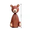 Figurine din lemn de urs brun din Danemarca pentru decorarea casei