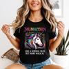 Mothers Day Mumacorn Unicorn Face Unisexs T Shirt For New Mums Apparel