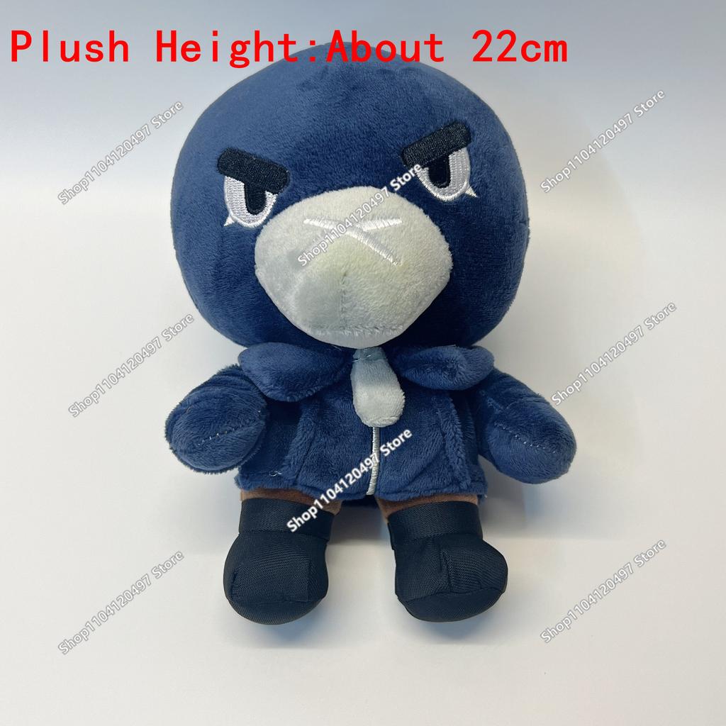 Animation Boys Girls PRIMO Brawler Toy Figures Plushies Leon Spike Shelly Figure Kids Game Toy Figures Birthday Gift
