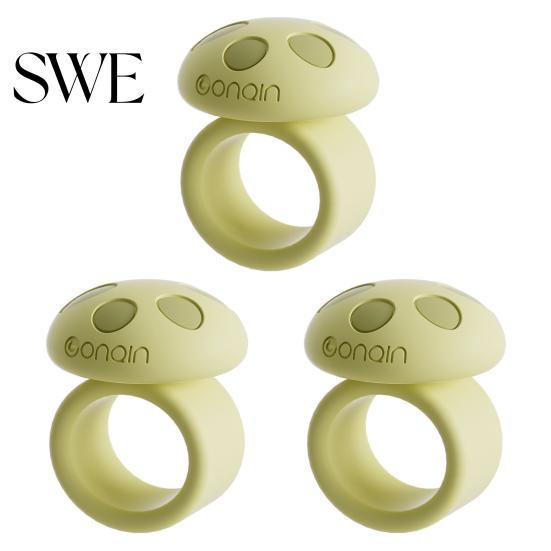 Universal Door Stopper 1/3Pcs Mushroom Handle Bumper Ring Silicone Wall Protector Anti-collision Knob Lever Buffer