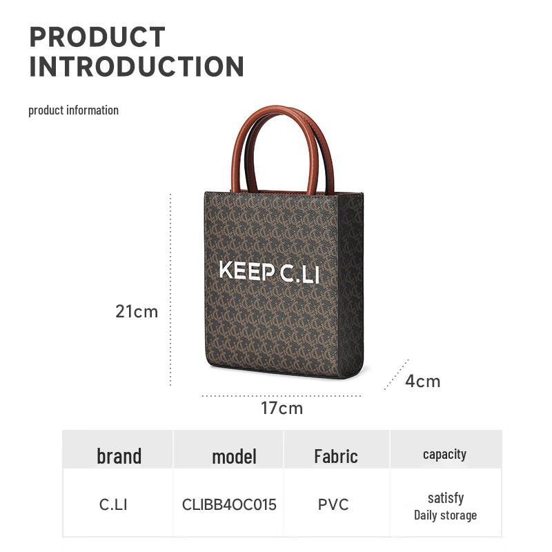 C.LI Leichte Luxus Commuter-Tragetasche