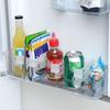 4 Pcs Shelf Divider Telescopic Expandable Fridge Drawers Storage Partition Clips Storage Organiser Space Dividing Bottle Food Packets Orgainzer