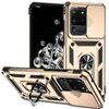 Shockproof Armor Case For Samsung Galaxy S20 Ultra 5G Magnetic Holder Ring Slide Camera Lens Cover For Galaxy S20 + Plus S 20 FE