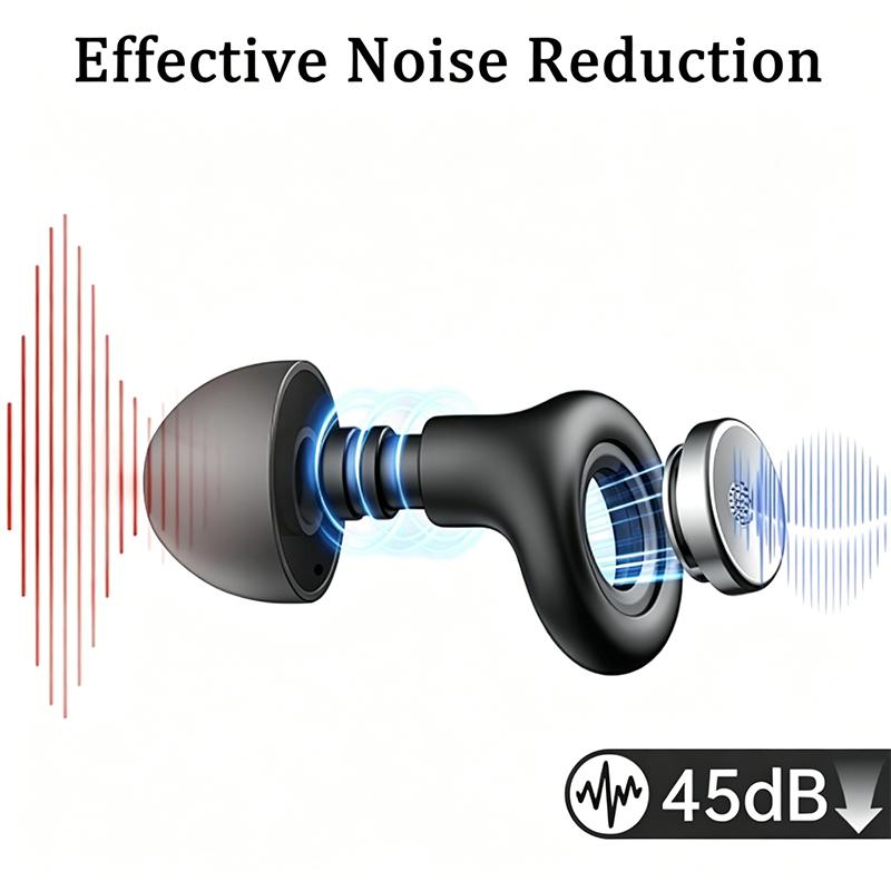 Xiaomi HT001-Ear Plugs for Sleeping 45dB Noise Cancelling EarPlugs for Noise Reduction & Snoring,Concerts,Earplugs for Sleep