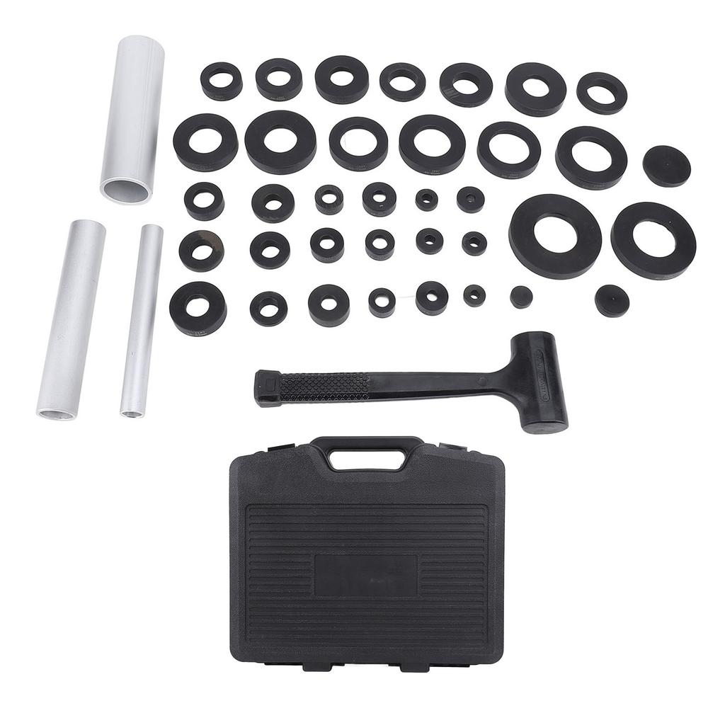 37PCS Seal Bearing Installation Kit Impact Resistant Nylon Metal Structure Oil Seal Installer Tool with Storage Box