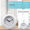 Silent Movement Bathroom Clock Nylon Lanyard Wall Mounted Clock Unique Desktop Clock  Bedroom