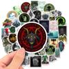 10/25/50 szt. Naklejki Horror Cthulhu Szkielet Winylowe Naklejki na Gitarę Laptop Telefon Bagaż Butelkę z Wodą Scrapbook Samochód Motocykl