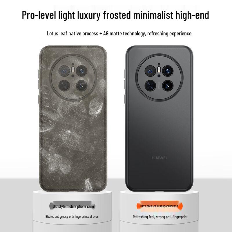 GURRS Frosted Translucent Silicone Phone Case for Huawei