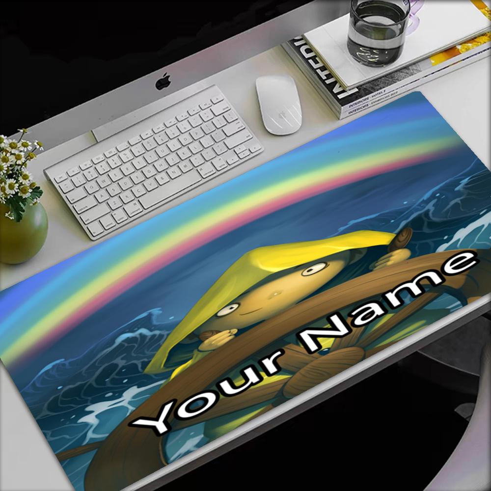 Custom Name Dixit Theme Mouse Pad, Non Slip Rubber Base, Multifunctional Office & Home Decor, Perfect for Workspace Personalization.