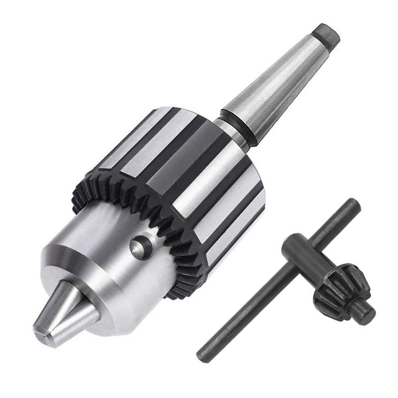 AB34-B18 High Precision Industrial Drill Chuck Bench Drill Heavy Duty Chuck Drill Head Wrench Drill Chuck 3-16Mm