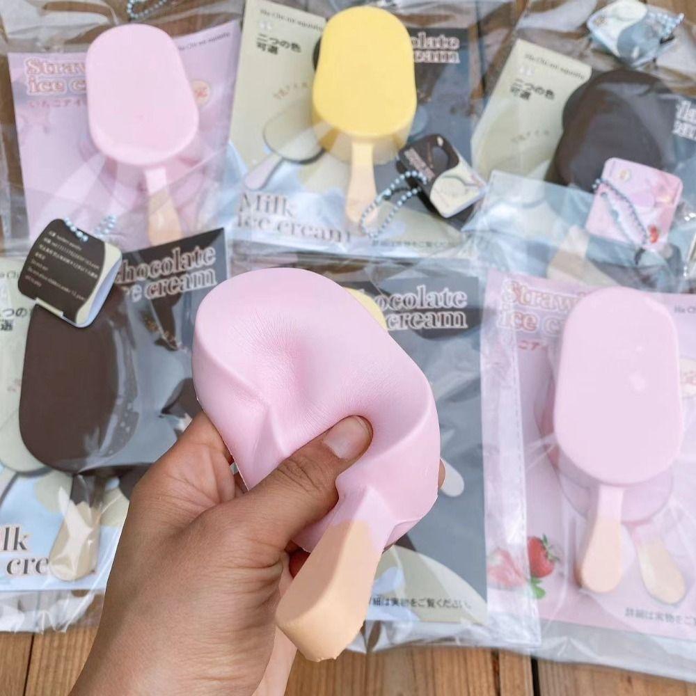 Super Soft Milk Popsicle Pinch Toy Slow Rebound Simulation Pinch Toy Vent Squeezing Toys  Children