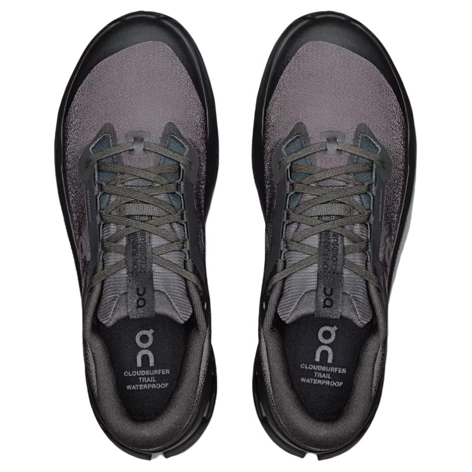 ON Cloudsurfer Trail 2 Waterproof Triple Black Men Sneakers 3MF30241043