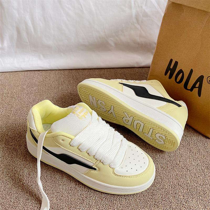 

Унісекс Білі Кросівки на Товстій Підошві, Модні Спортивні Повсякденні Кросівки для Чоловіків та Жінок, Осінь 2025 39