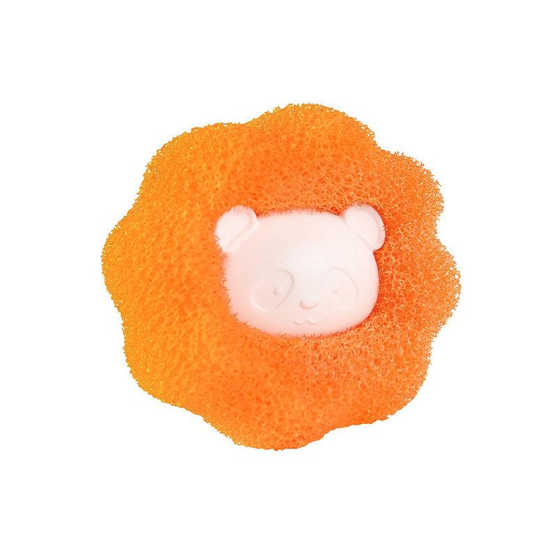 Anti-Winding Laundry Sponge Ball for Hair Removal & Decontamination