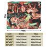 Hanakos Kuns Japanese Flannel Blanket Winter Super Warm Bedding Throws for Girls Boys Outdoor Fluffy Bedspread Sofa Bed Cover
