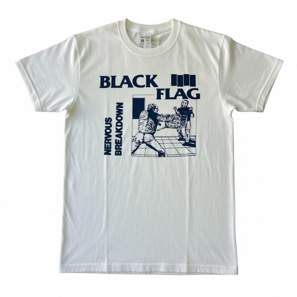 Футболка Black Flag Nervous Breakdown XL