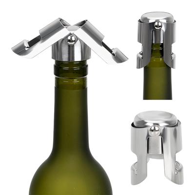 Wine Beer Bottle Cork Plug Creative Stainless Steel Champagne Sparkling Stopper 1PC Portable Bar Tools Sealing Bottle Cap