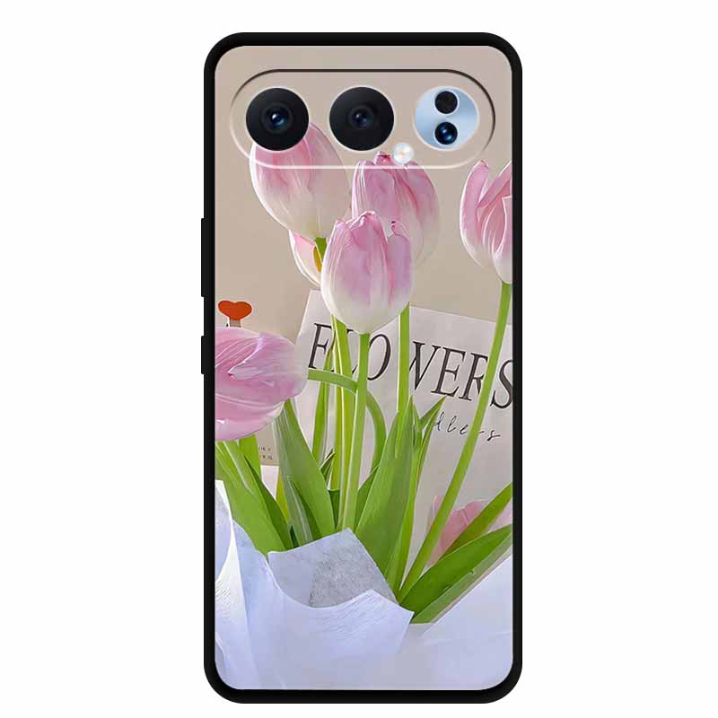 Flower Patterns Cover For Honor 500 Pro Silicone Soft TPU Phone Case Bunper Honor500 Pro MEP-AN00 Funda Back Anime Cats Lovely