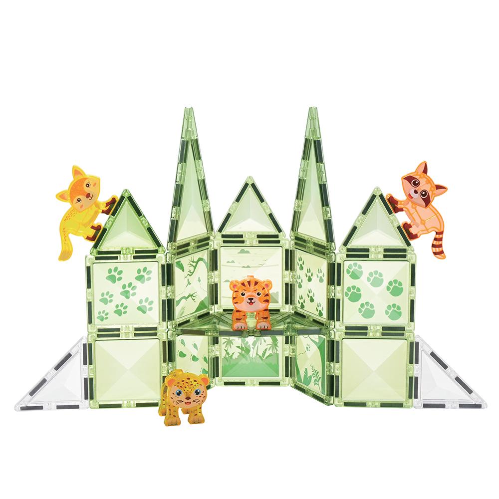 Magnets Building Blocks 3D Diamond Magnetic Tiles Cars Construction Set Stem Educational Toys for Kids Boy Girl Ages 3 4 5 6 7 8