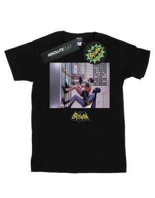 Herren-T-Shirt „Skyscraper Climb“ aus der TV-Serie „Batman“.