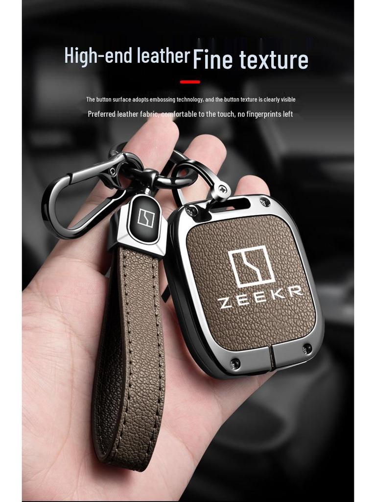 Zeekr 007/001/009 Autoschlüssel Bluetooth Schutzhülle & Schnalle - Neues Zubehör