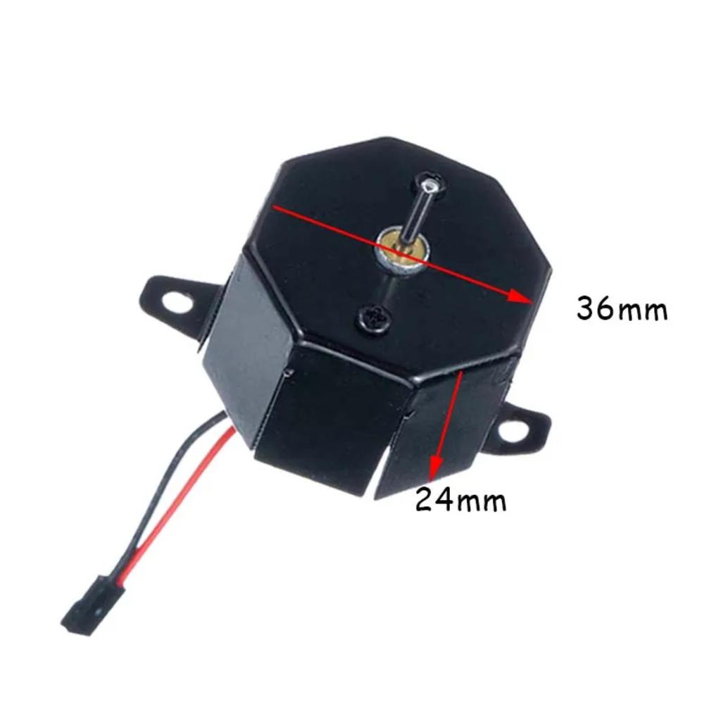 General Fireplace Fan Motor 1450RPM Heat Powered Stove Fan Motor Power Generator Log Wood Burner Fireplace Replacement