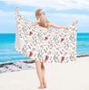 American Baseball Microfiber Beach Towel Quick Dry Water Absorbent Swimming Bath Towel for Adult Men Women Sports Outdoor Use