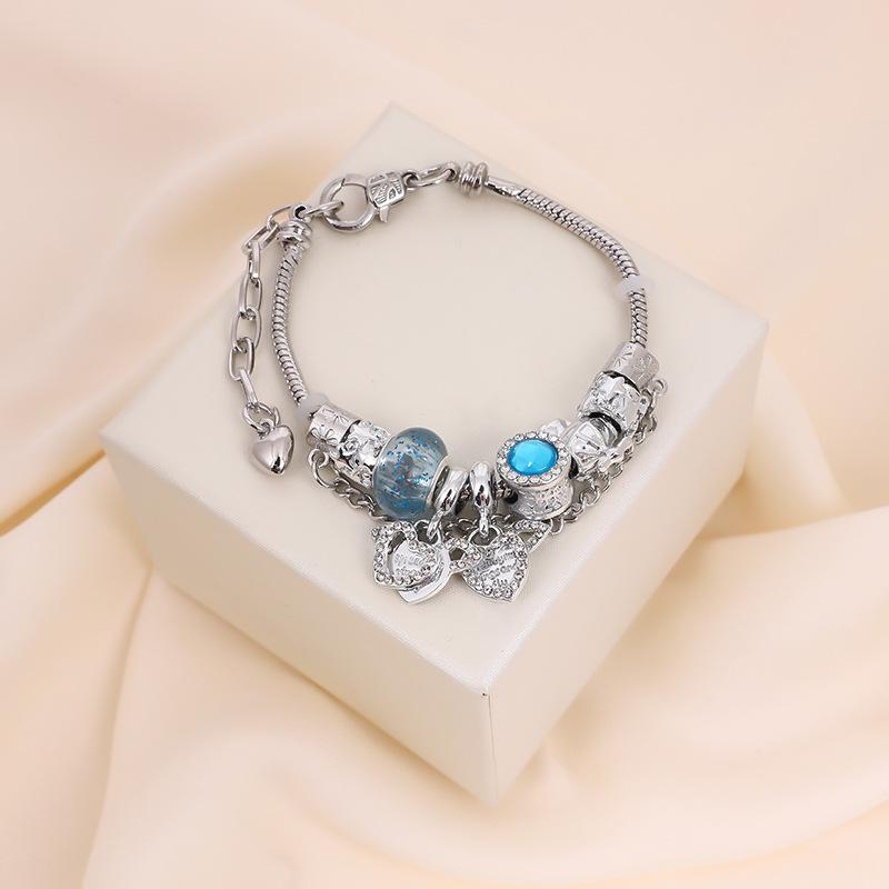 Panjia Ängelvinge DIY Avtagbart Armband – Justerbart Armband i Ins-stil