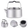 Outdoor Portable 1L Pure Titanium Tea Boiling Kettle for Camping and Travel