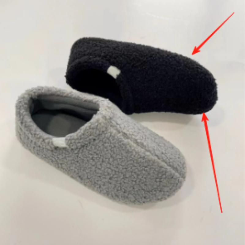 

Мода Мода Противоскользящие Женские Туфли 2025 Зима Новые Круглый Носок Плоская Обувь Простые Женские Хлопковые Туфли Универсальные Женские Домашние Туфли Zapatos 42-43 чёрный