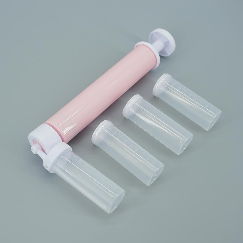 

Manual Cake Airbrush Spray Gun with 4pcs Cake Spray Tube Cake Decorating Supplies DIY Baking Tools for Cupcakes Desserts Cookies розовый