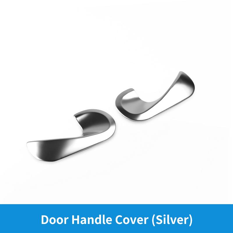 Car Door Handle Cover Trim Stainless Steel Interior Mouldings Stickers For Smart 453 Fortwo Forfour Car Styling Decoration