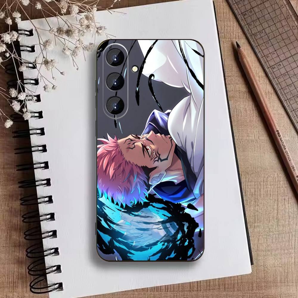 Jujut-su I-Ichiji K-Kaisen Phone Case For Samsung Galaxy A73,A72,A71,A70,A52,A51 Others Soft Black Cover Samsung a71 4g
