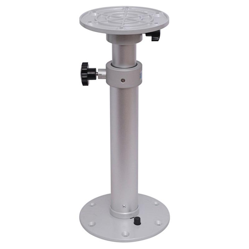 Noga Stołu do Kampera Stojak Stołu Noga Podstawy Stołu 460 do 700 mm Regulowana Obrotowa o 360° do Kampera Łodzi Jachtu Domu