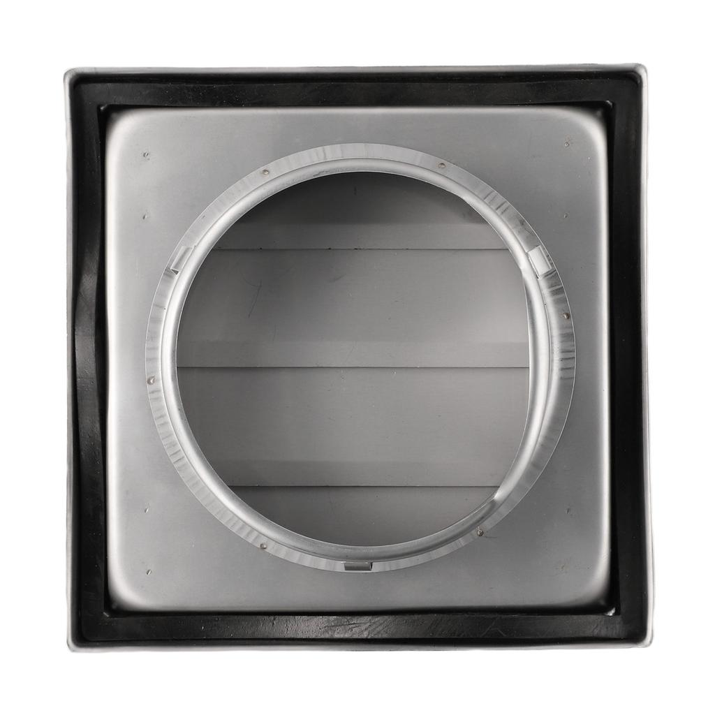 4/5/6inch Air Vent Duct Grill Stainless Steel Grille Duct Vent Cover Ventilation Exhaust Grille Cover Outer Wall Rainproof Cap