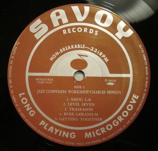 LP Record CHARLIE MINGUS WALLY CIRILLO TEO   Jazz Composers Workshop COJY9150 SAVOY 1993 Japan Jazz Used