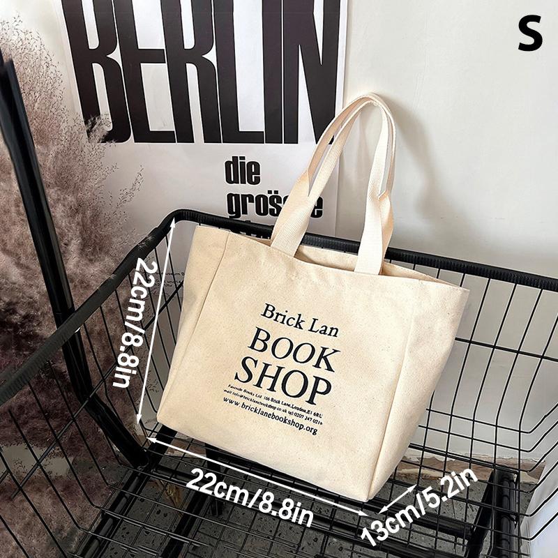 Small /Large Canvas Lunch Box Lady Food Storage Bags Lunch Bag Handbag Pouch Picnic Tote Small Handbag Dinner Container