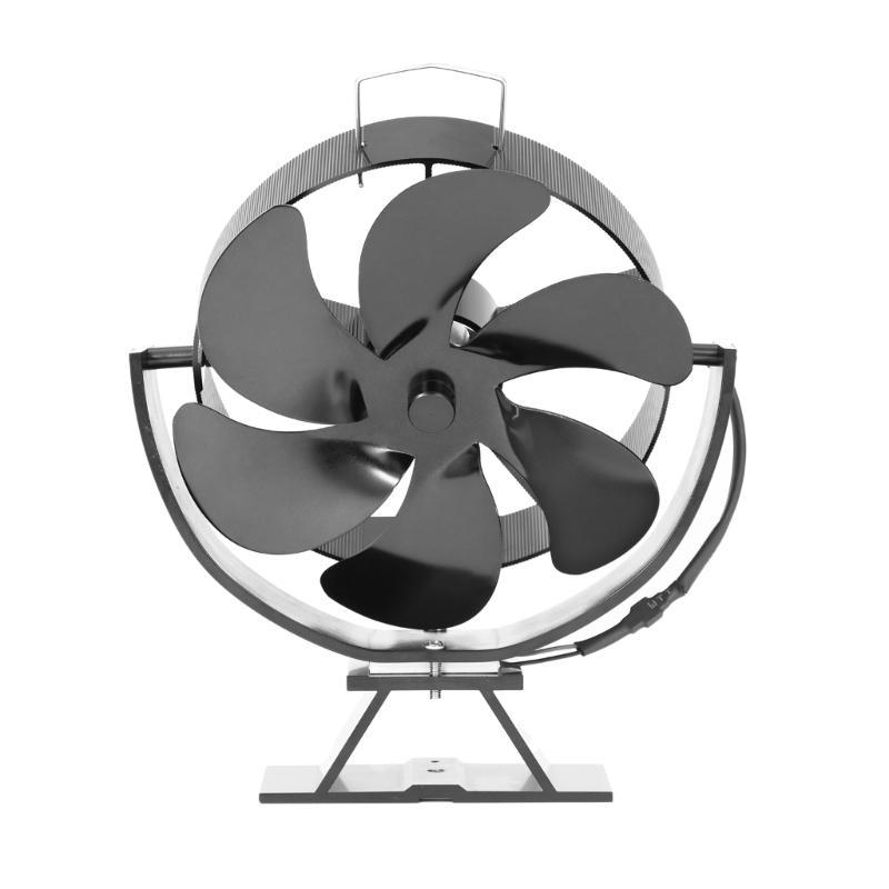 652F Stove Fan Fireplace Fan for Wood Burning Stove Heat Powered Fan Stove Accessories Quiet Operation Circulating China Mainland