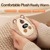 Plush Mini Portable Hand Warmer 3‑Speed Smart Temp Control Long Battery Life Winter Heater