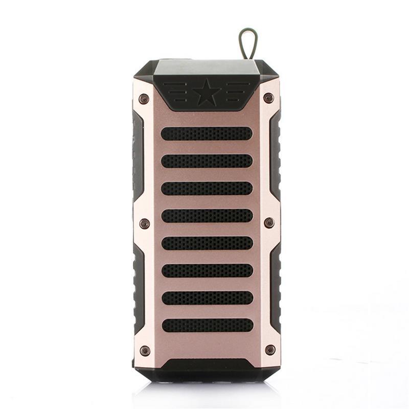 

Metal Anti-pressure Waterproof Anti-drop Wireless Bluetooth Speaker зелёный