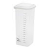 Plastic Sealed Cans Kitchen Storage Box Transparent Food Canister Keep Fresh New Clear Container In Different Capacity