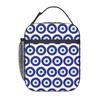 Watercolor Evil Eye Nazar Painting Insulated Lunch Bag for Women Kids Portable Food Boxes Thermal Lunch Box Tote