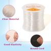100m Elastisches Kristallgarn 0,4-2mm Elastische Armband Schnur DIY Dehnbare Schnur Linie Armbänder Herstellung