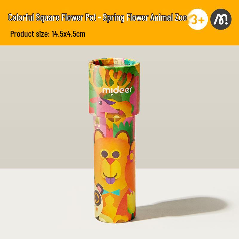 

Mideer Сделай сам Калейдоскоп: Вращающаяся призма-игрушка с изменяющимся изображением для детей