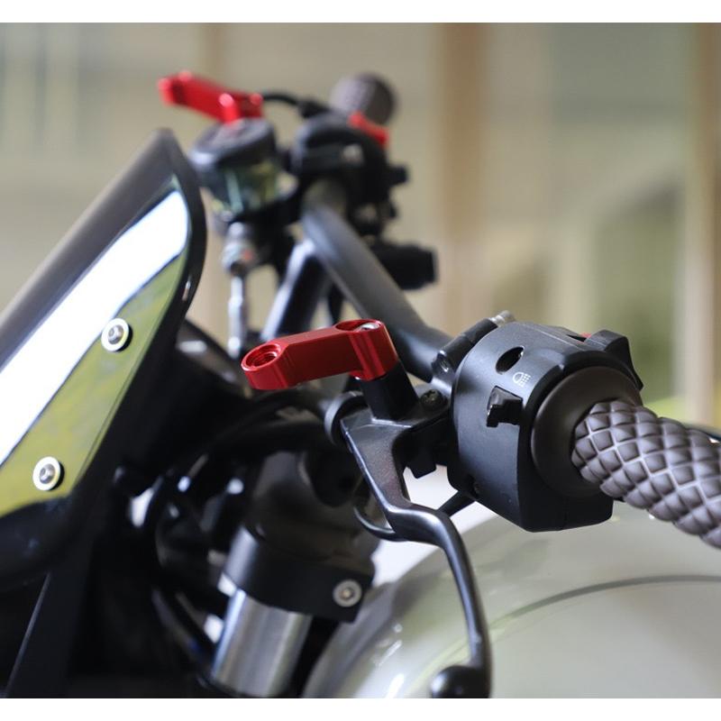 Motorcycle Rearview Mirrors Extension Riser Extend Adapter Mirror Extender Adapters Riser Supplies Rear View Base Mirrors