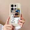 For Infinix Note 30 Pro Vip 30i Phone Case Cartoon Liquid Silicone Full Coverage Anti Drop Bumper For Infinix Note30 30Pro Funda