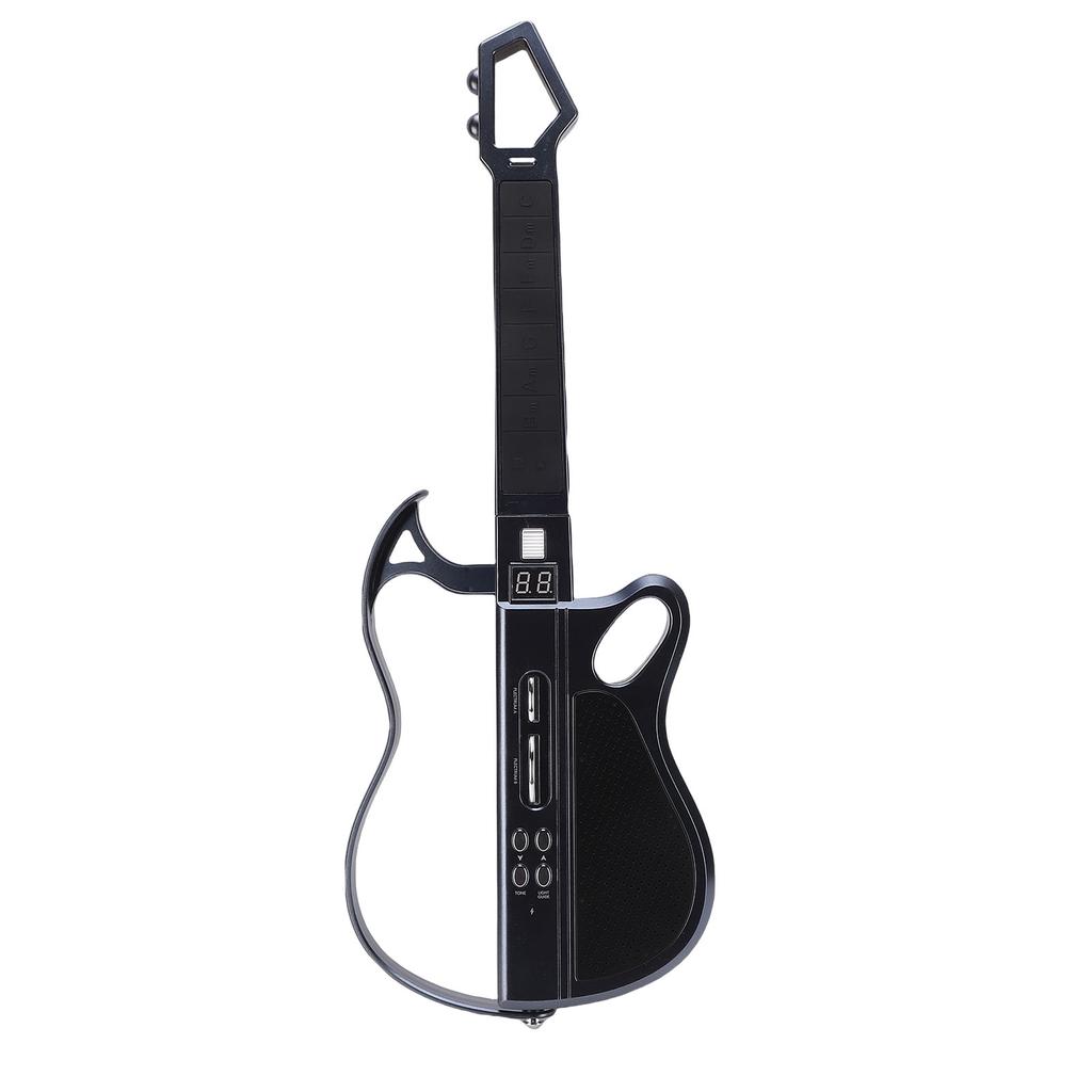 Kids Music Electric Guitar Stringless Smart Guitar Toy Musical Instrument Rechargble with LED Lights for Boys Girls 3 Yrs Old